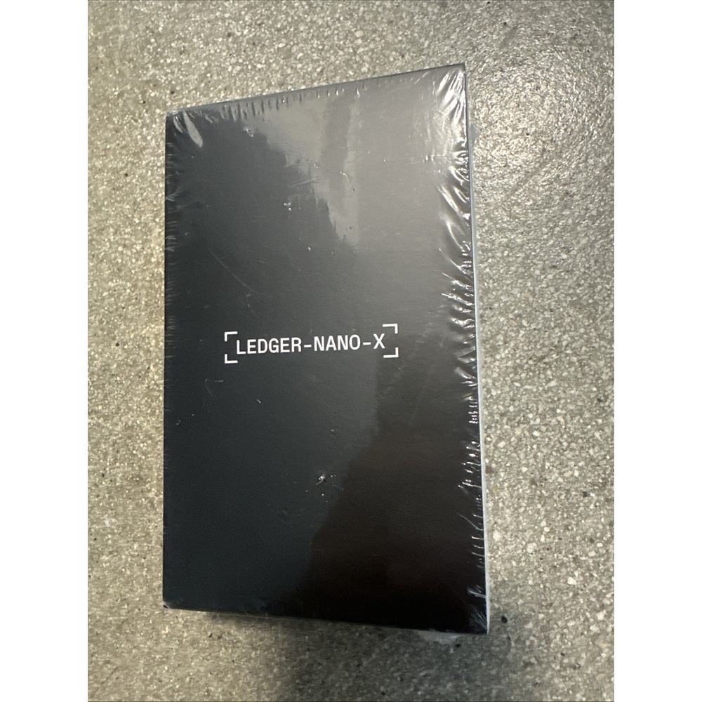 Ledger Nano-X Crypto Wallet Hardware Bluetooth USB NIB Unopened #J5834